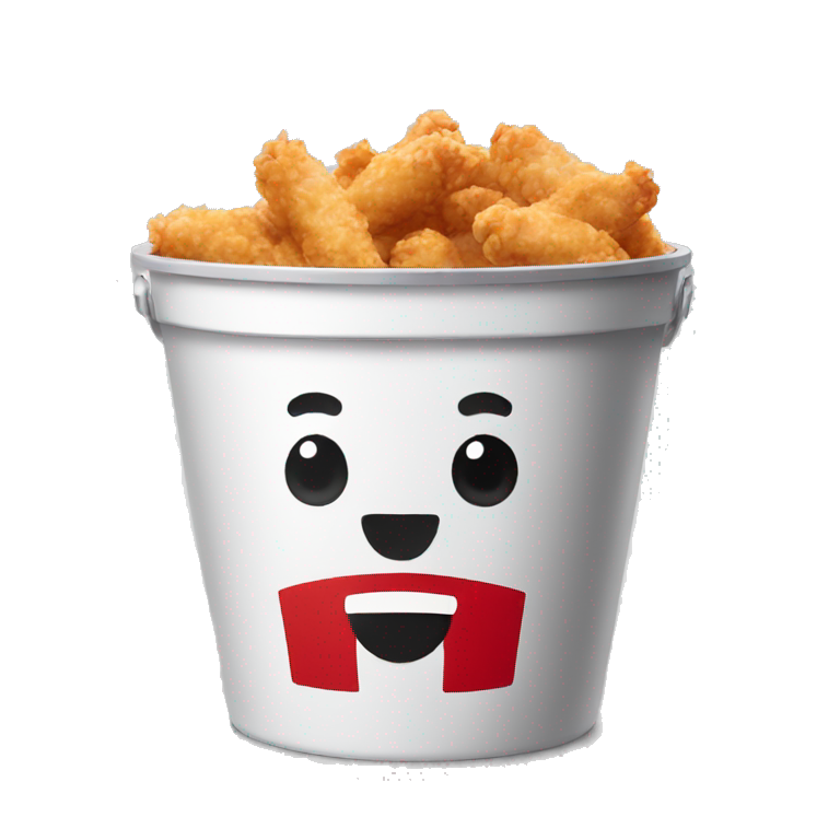 cute kfc bucket emoji