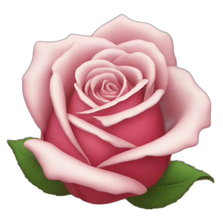the rose emoji