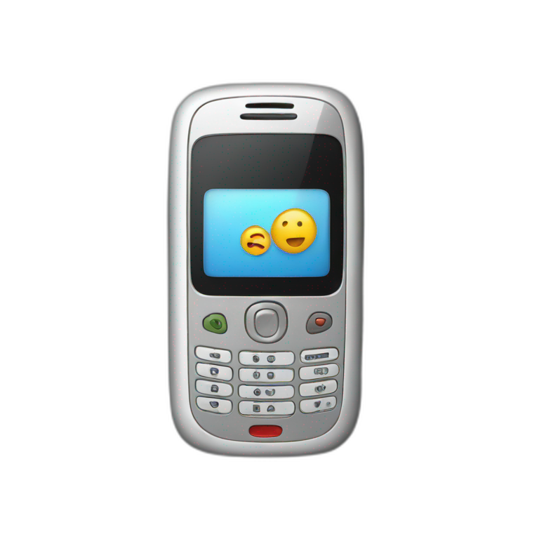 cell phone emoji