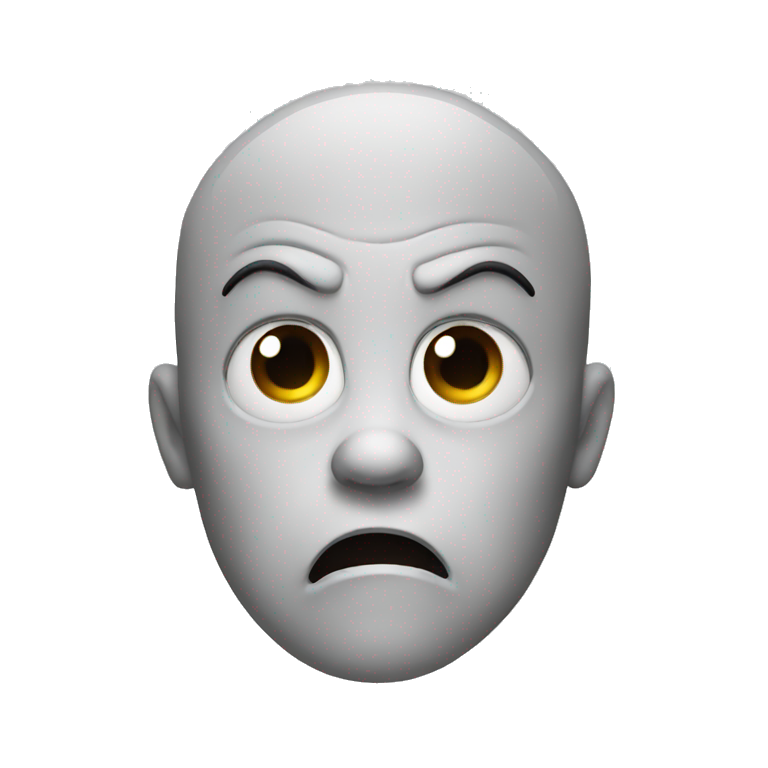 mad face with emotion emoji