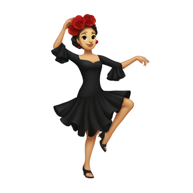ole flamenco emoji