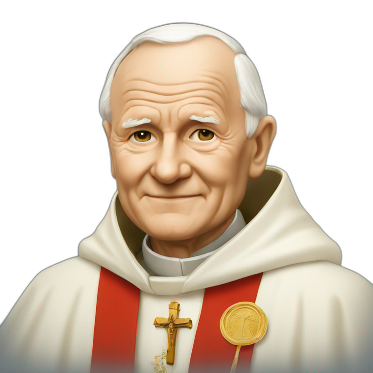Saint John Paul II emoji