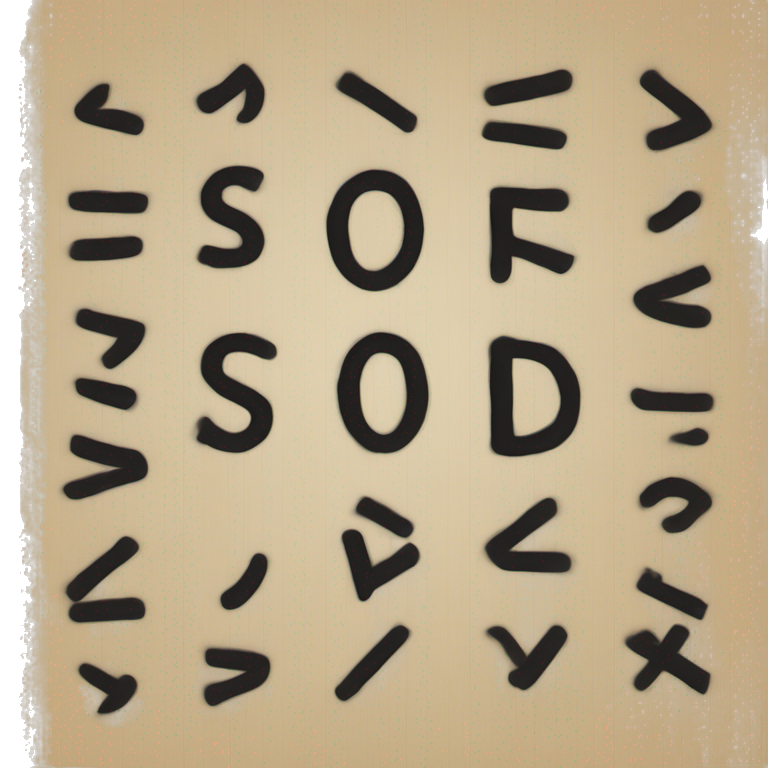 A sign written "S-Word" emoji