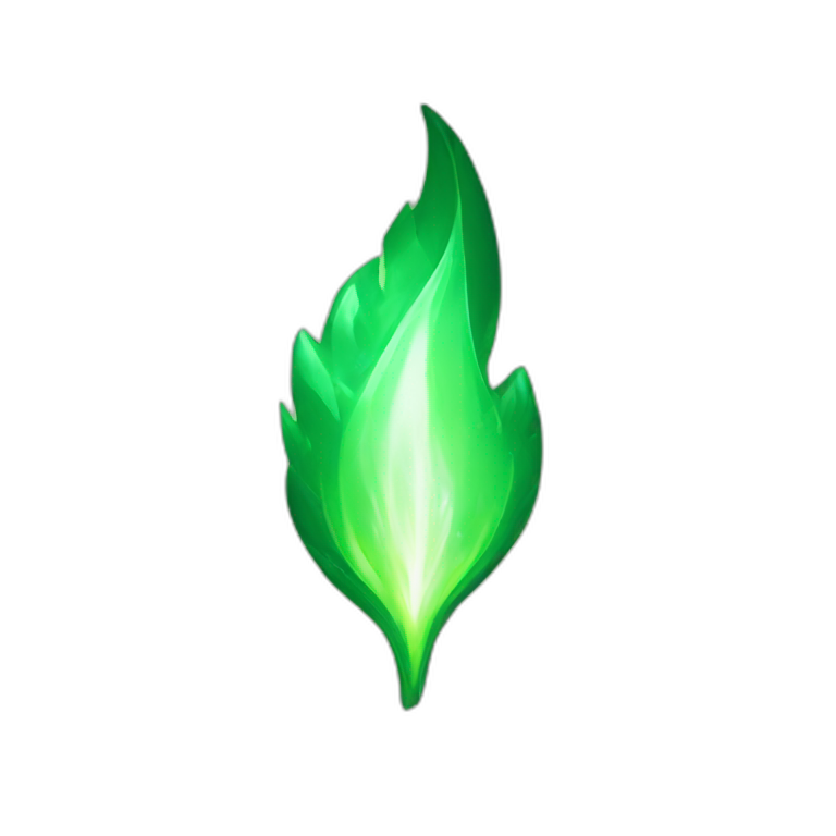 green spark emoji