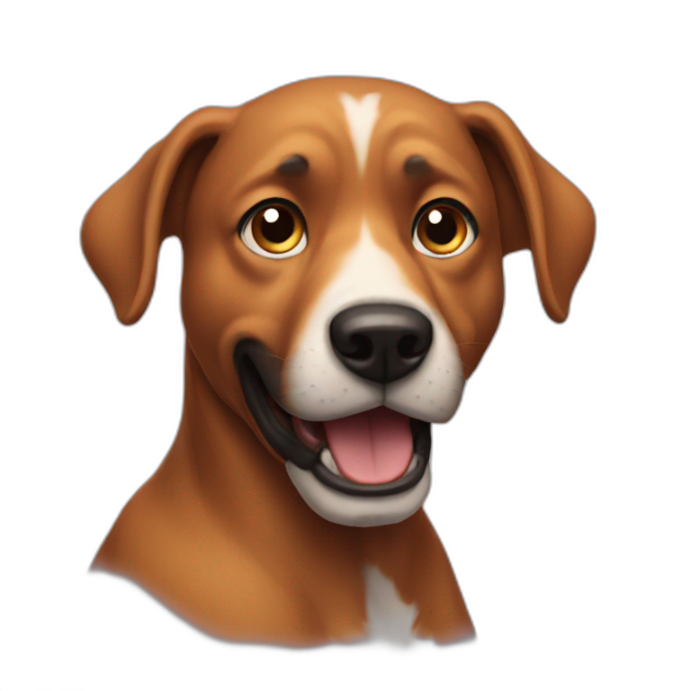 Danger dog emoji