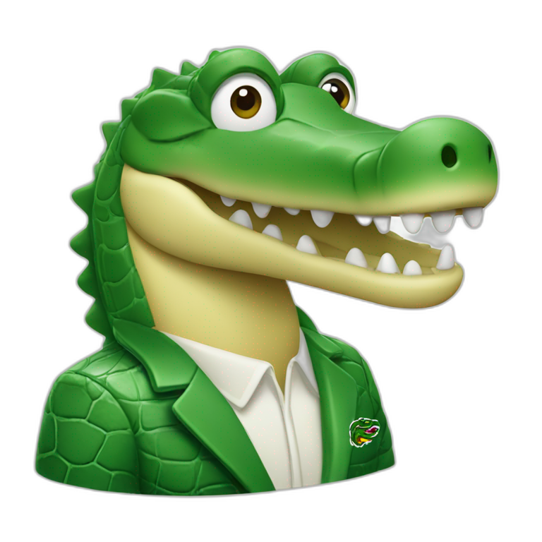 Lacoste crocodile emoji