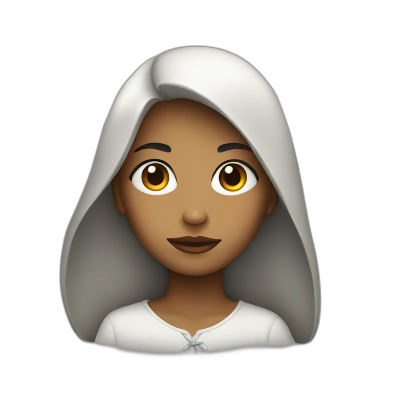 mysterious girl emoji