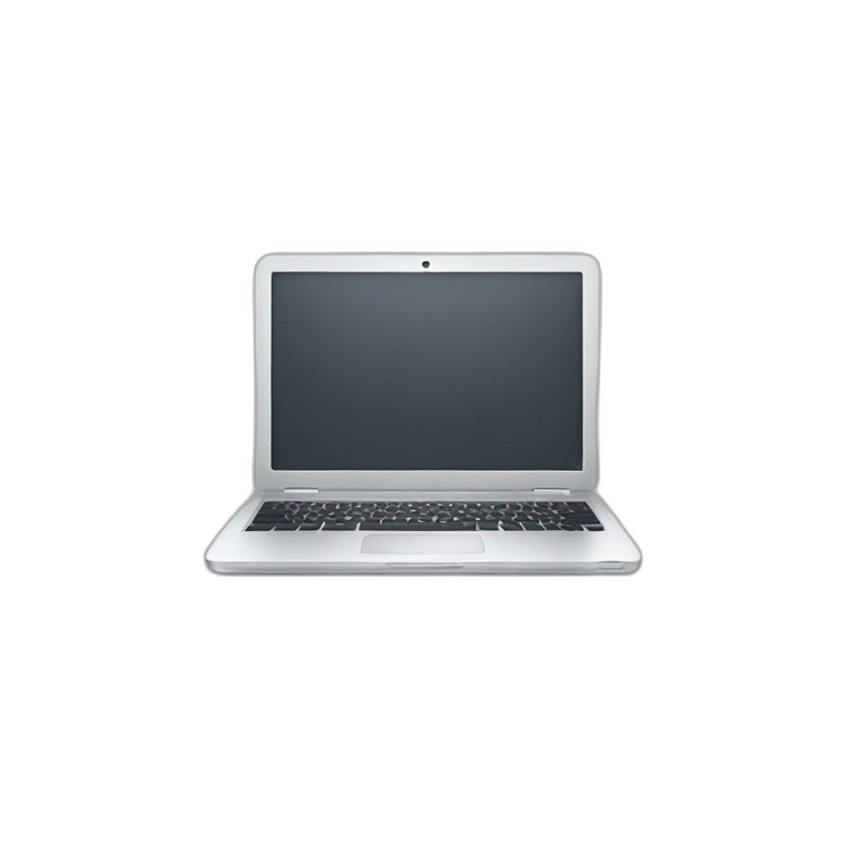 laptop front view emoji