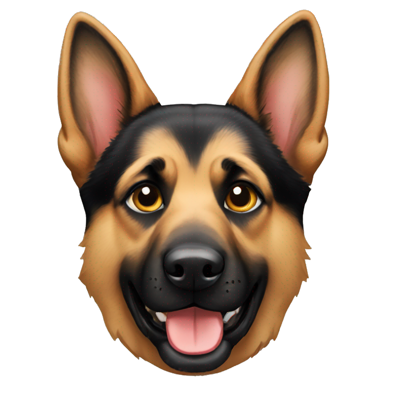 German Shepard dogs emoji