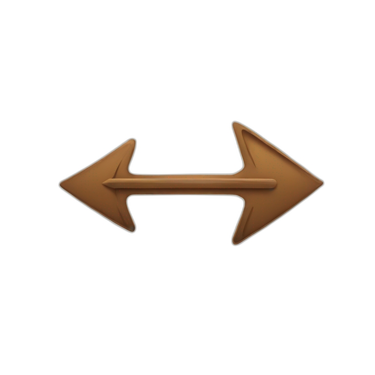 arrow with curve emoji