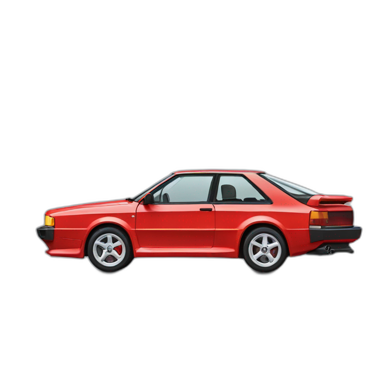 Audi Quattro s2 emoji