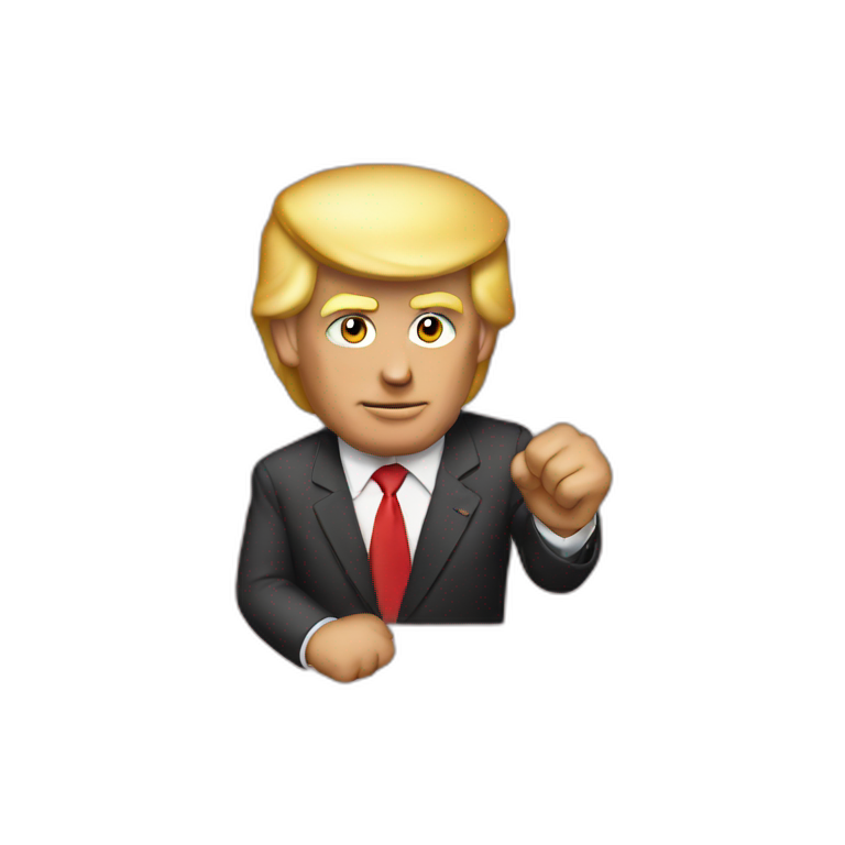 Trump loves you emoji
