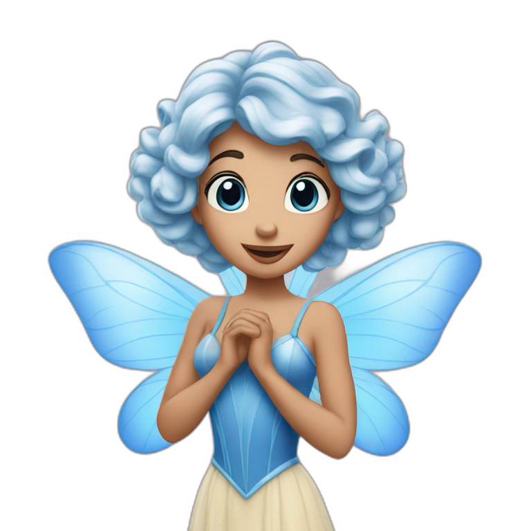 Disney's Blue Fairy emoji