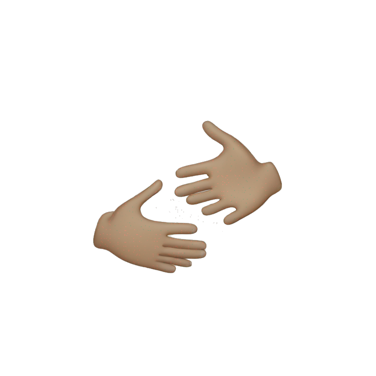 giving hands emoji