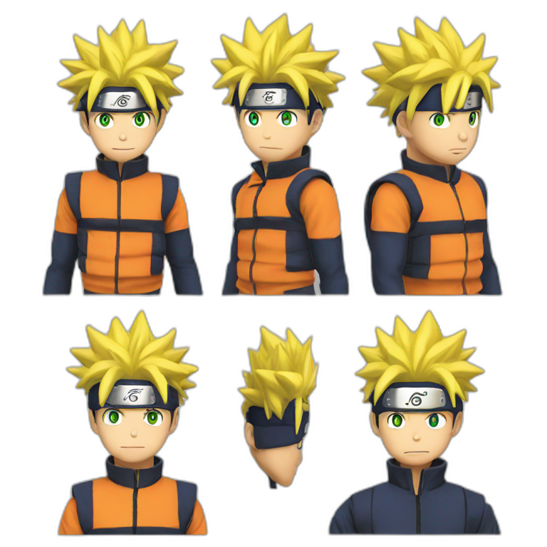 Naruto-supersayan emoji