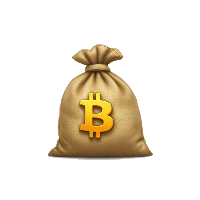 bitcoin money bag emoji