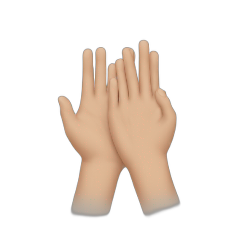 hands held together emoji