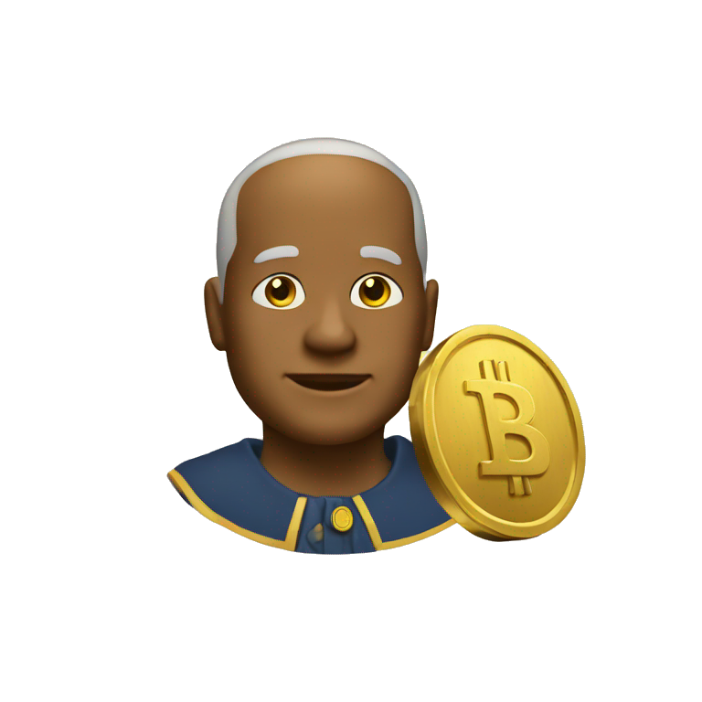 golden coin with Franklin emoji