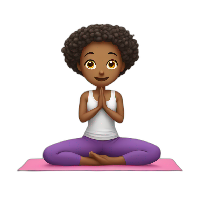 extreme yoga stretches emoji