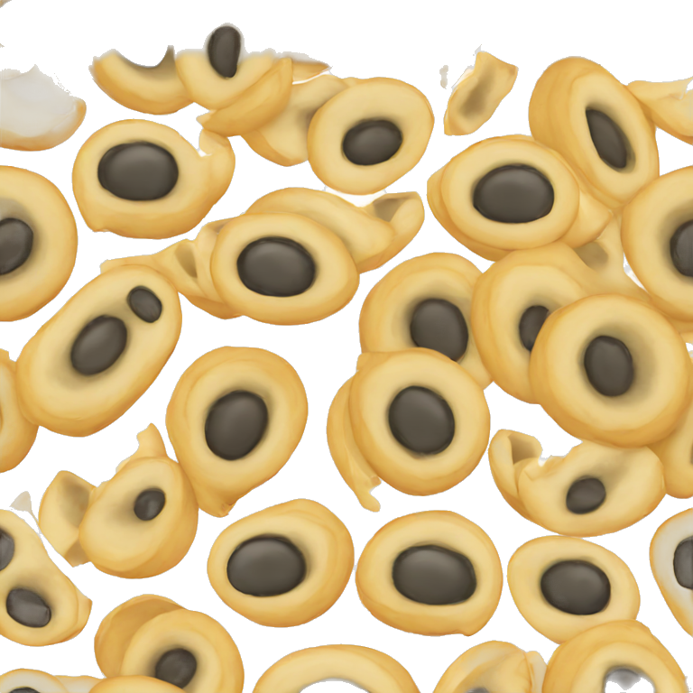 Poppy seeds food emoji
