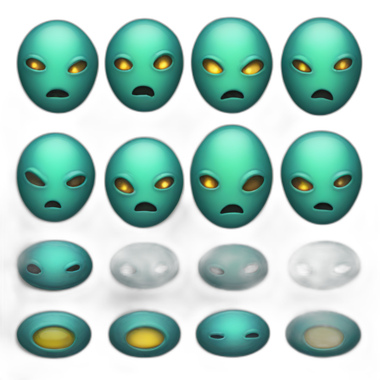Alien ui button emoji