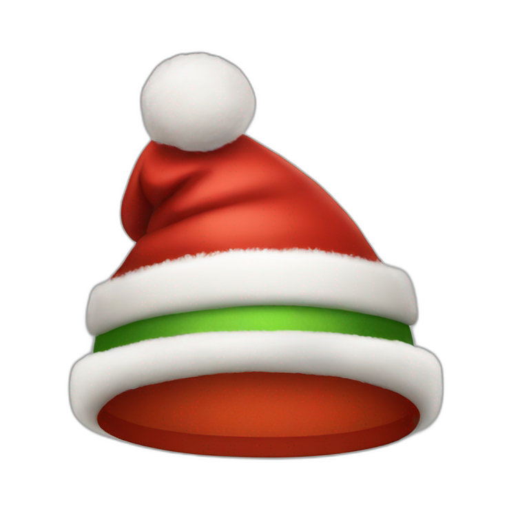 Christmas hat  emoji