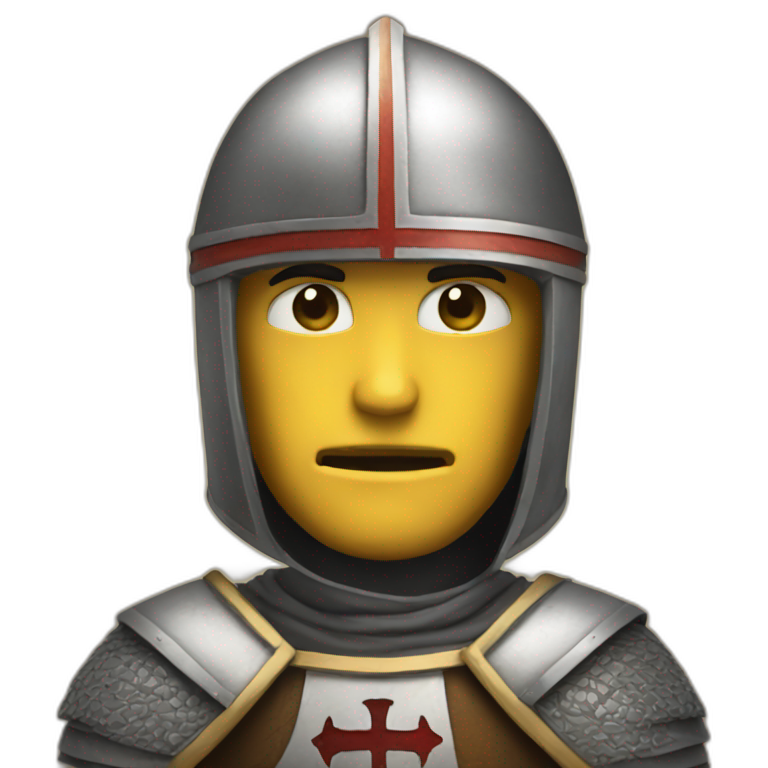 Crusader emoji