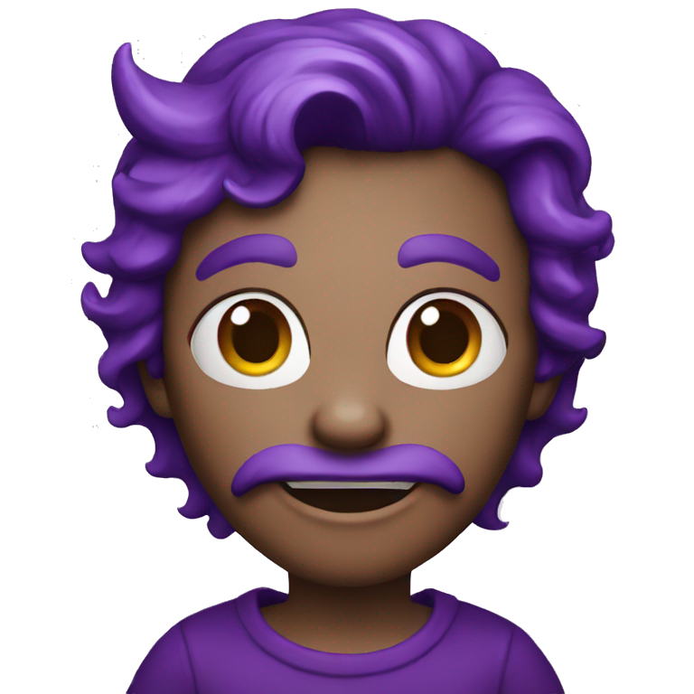 Devil purple emoji