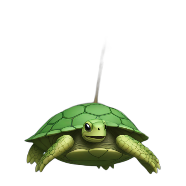 Turtle flag emoji