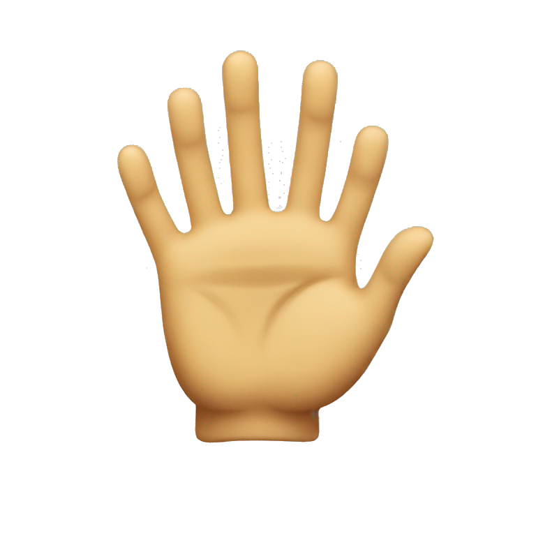 Coming hand emoji