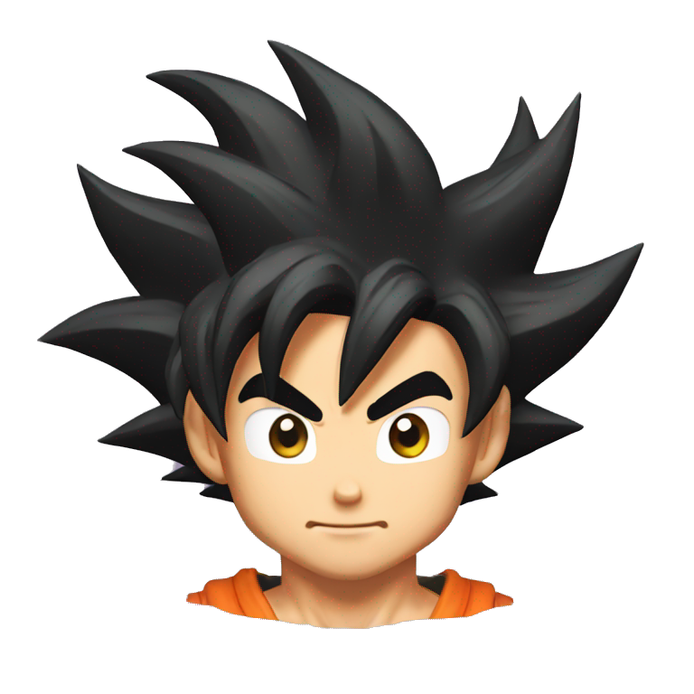 Goku of dragon ball z emoji