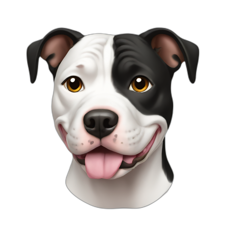 Pitbull Black emoji