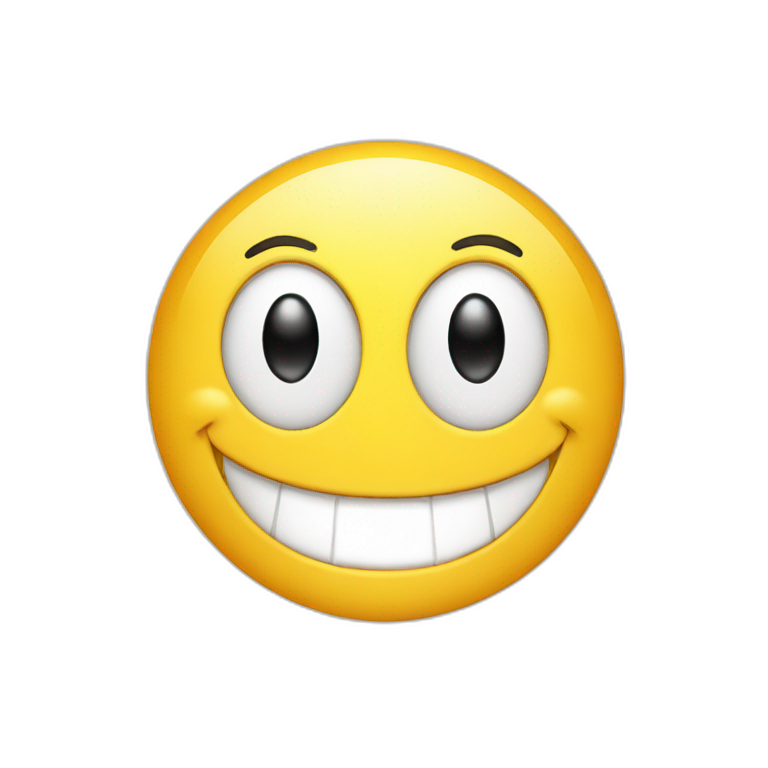 grinning face smiley emoji