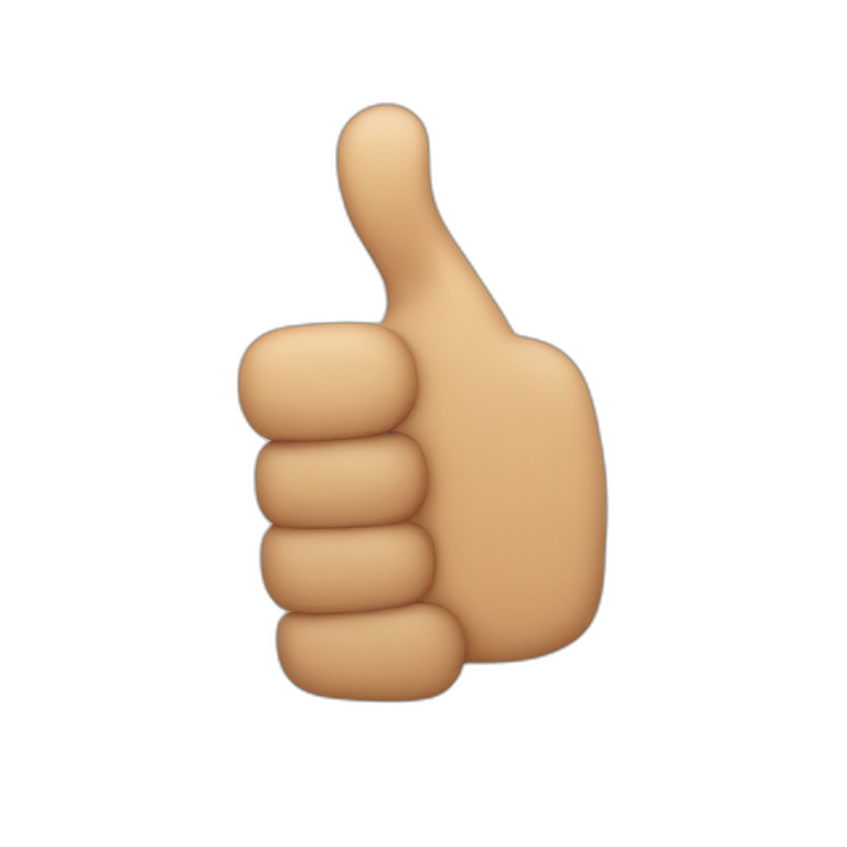 thumbs up emoji