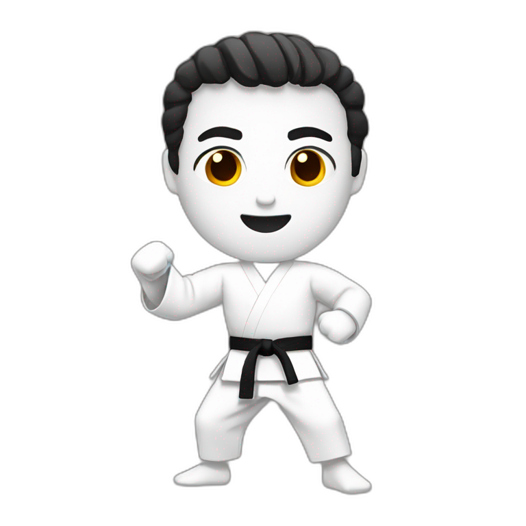 Karate ryu emoji