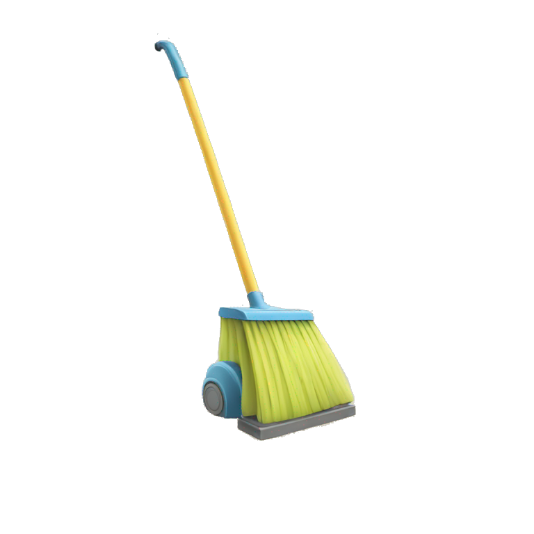 cleaning dust emoji