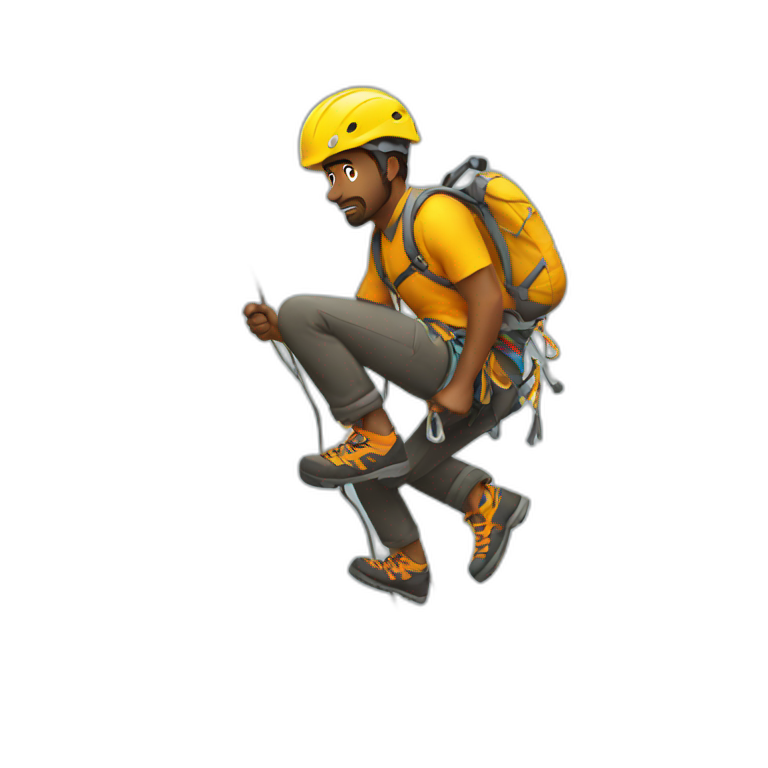 climber with style emoji