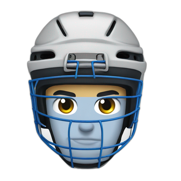 ngry hockey player emoji