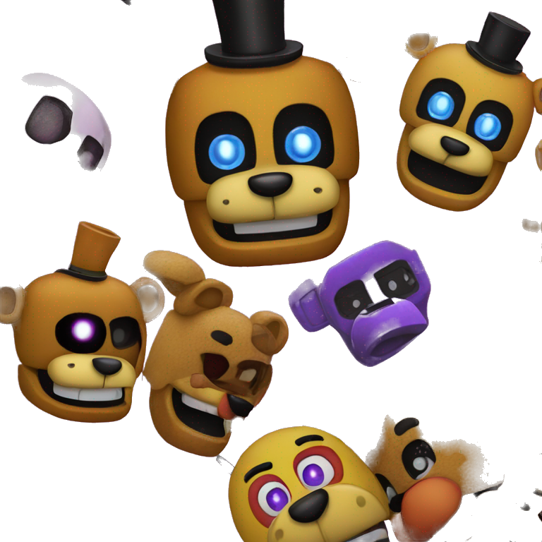 five nights at Freddy's emoji