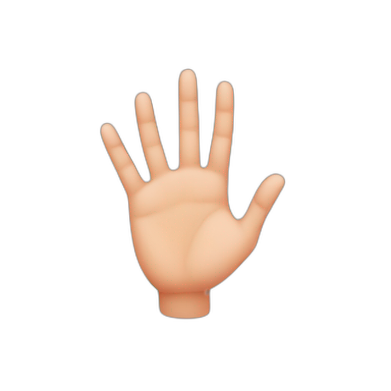 heart of fingers two hands emoji