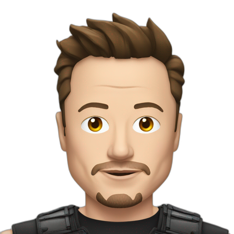 Elon Musk on WWE emoji