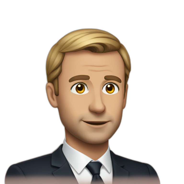 Clément Faydi looking like Macron emoji