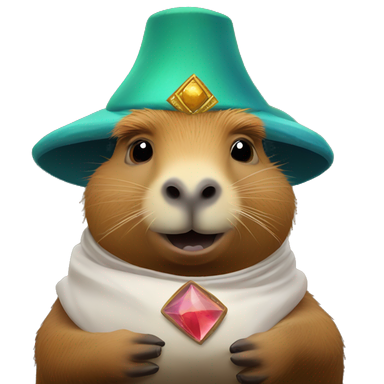 capybara fortune teller emoji