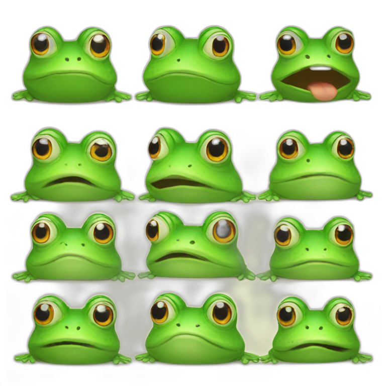 frog meme cry emoji