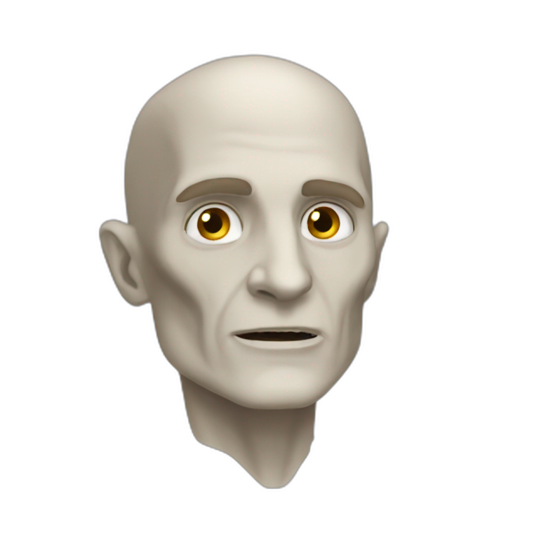 Voldemort from the Harry Potter movies emoji