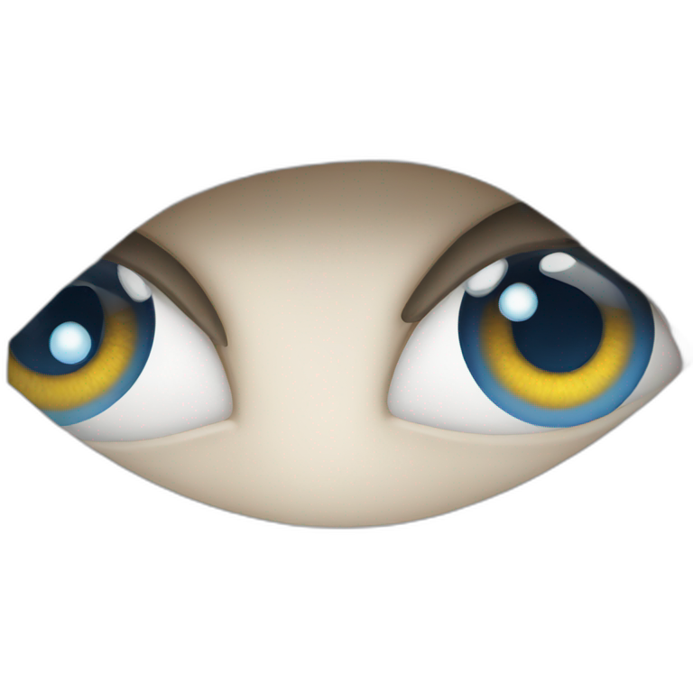 Blue Eye emoji
