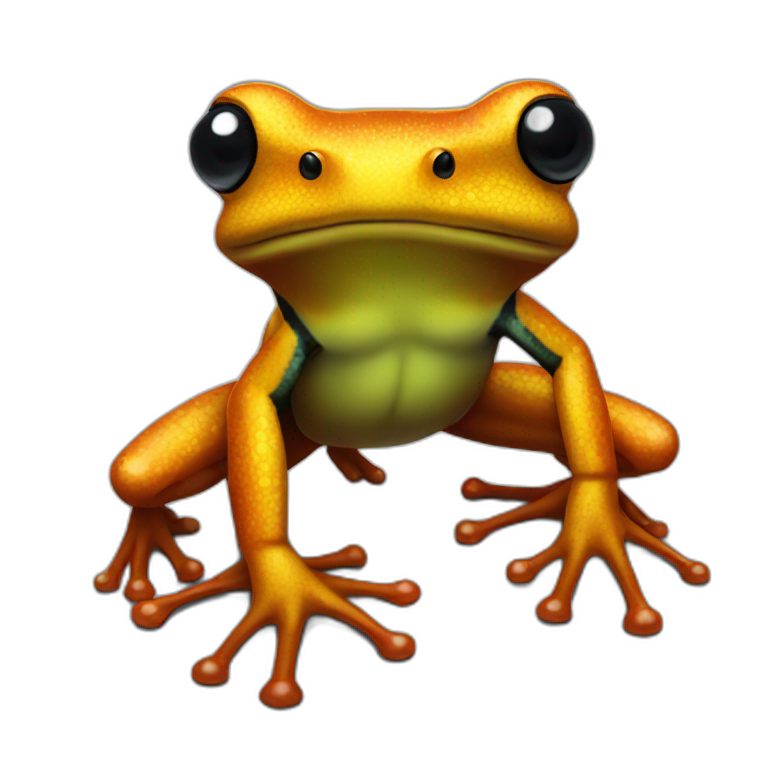 Poison frog emoji