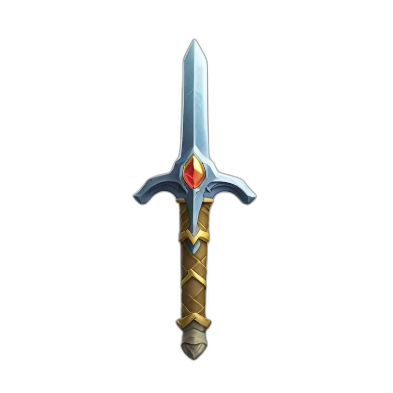 Zelda master sword in stone emoji