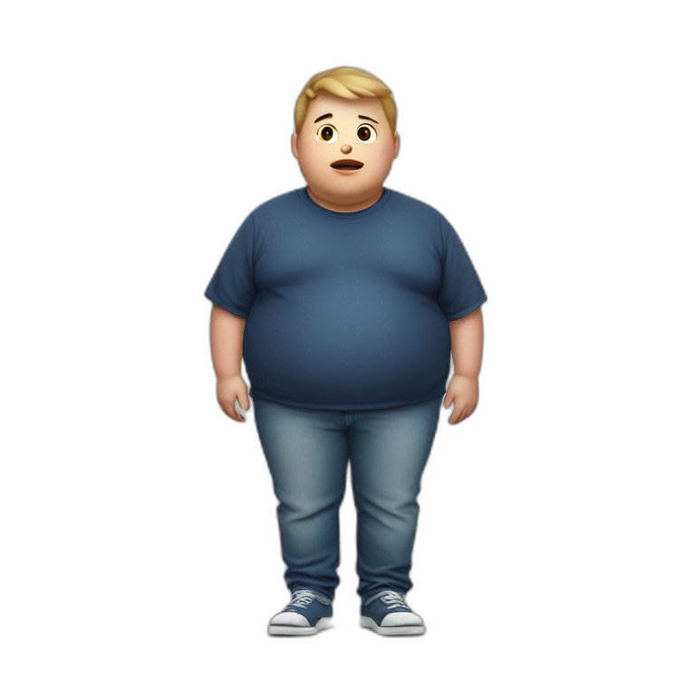 obese kid emoji