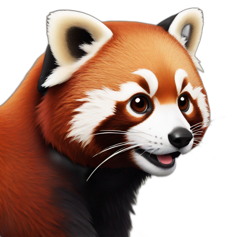 Red panda emoji